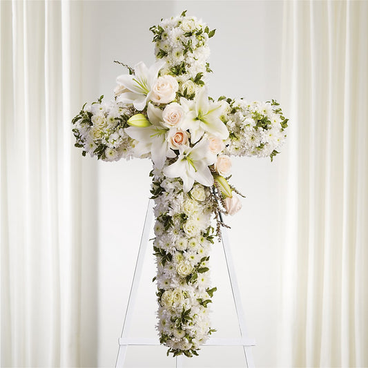 Spiritual Guidance Standing Spray –  Lighthouse Florist And Custom Designs, Rochester NY
