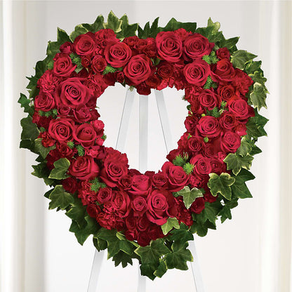 Wholehearted Standing Spray –  Lighthouse Florist And Custom Designs, Rochester NY