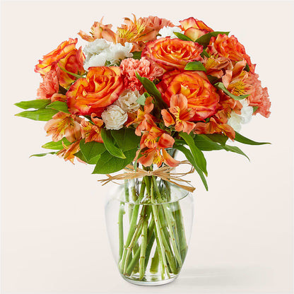Apricot Glow Bouquet –  Lighthouse Florist And Custom Designs, Rochester NY