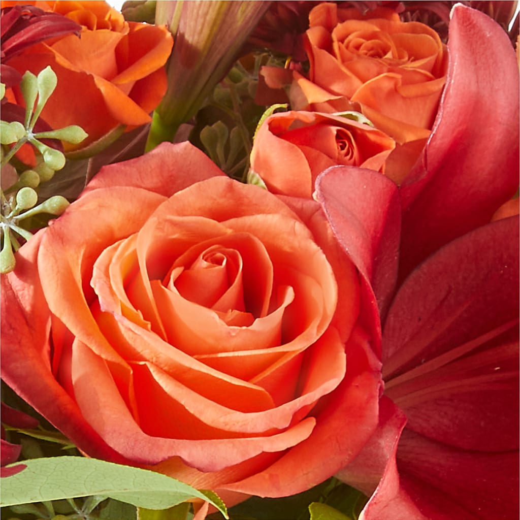 Crimson Leaves Bouquet –  Lighthouse Florist And Custom Designs, Rochester NY