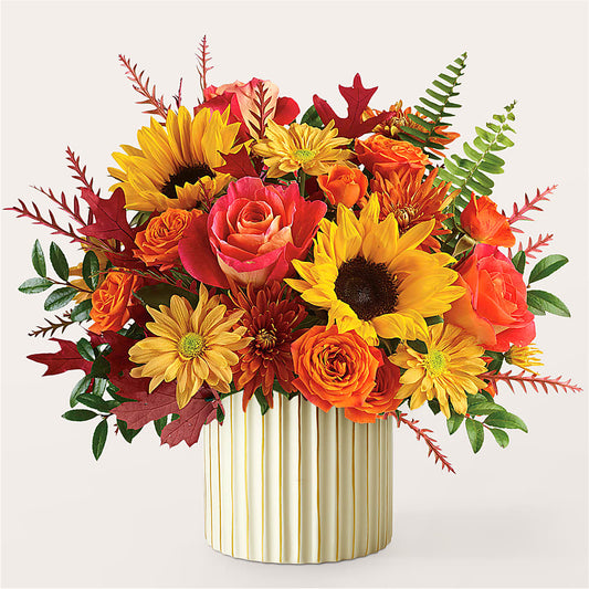 Fall Campfire Bouquet –  Lighthouse Florist And Custom Designs, Rochester NY