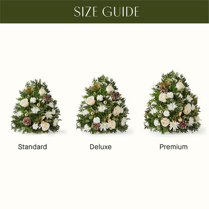 Snowed In Tree –  Lighthouse Florist And Custom Designs, Rochester NY