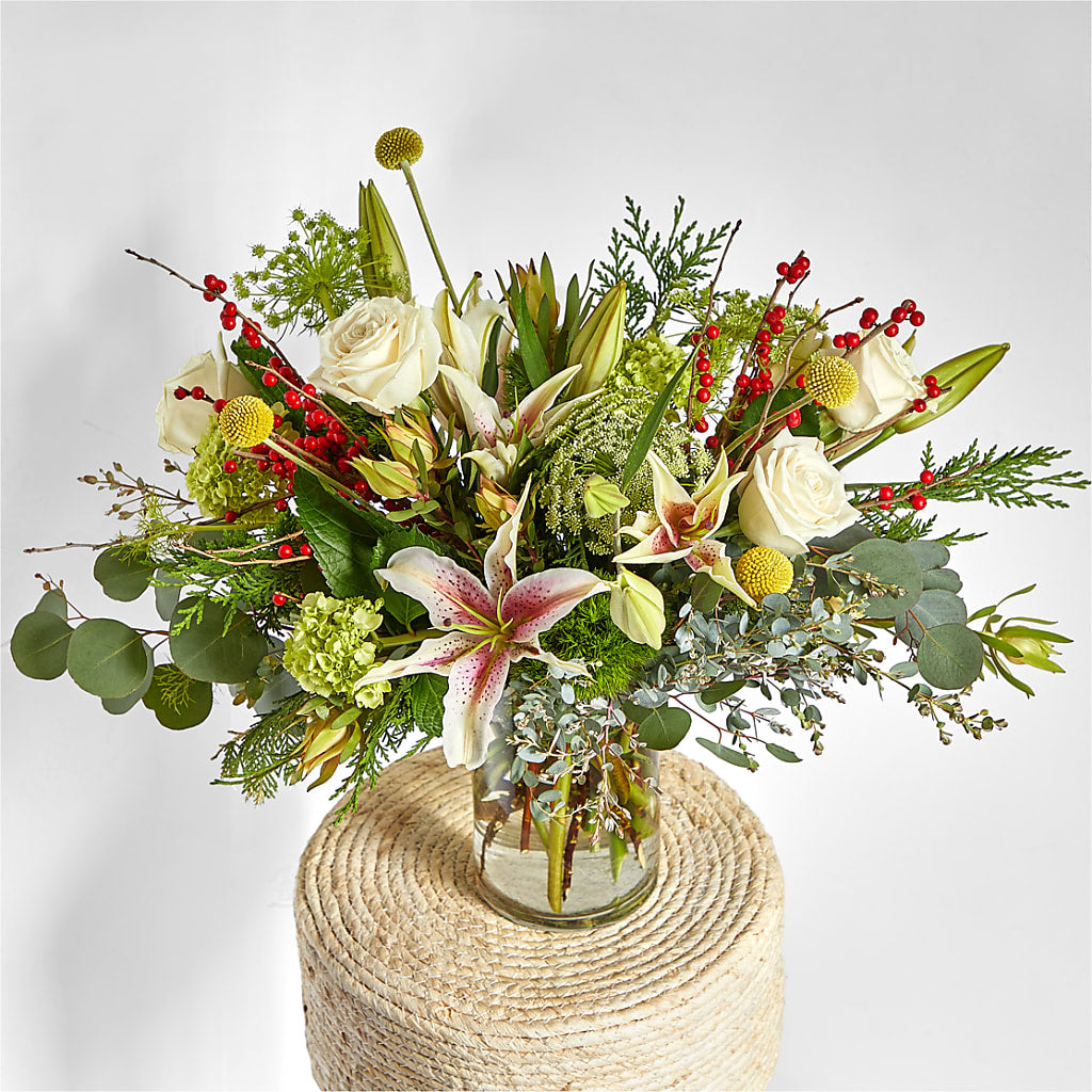 Berry & Bright Bouquet –  Lighthouse Florist And Custom Designs, Rochester NY