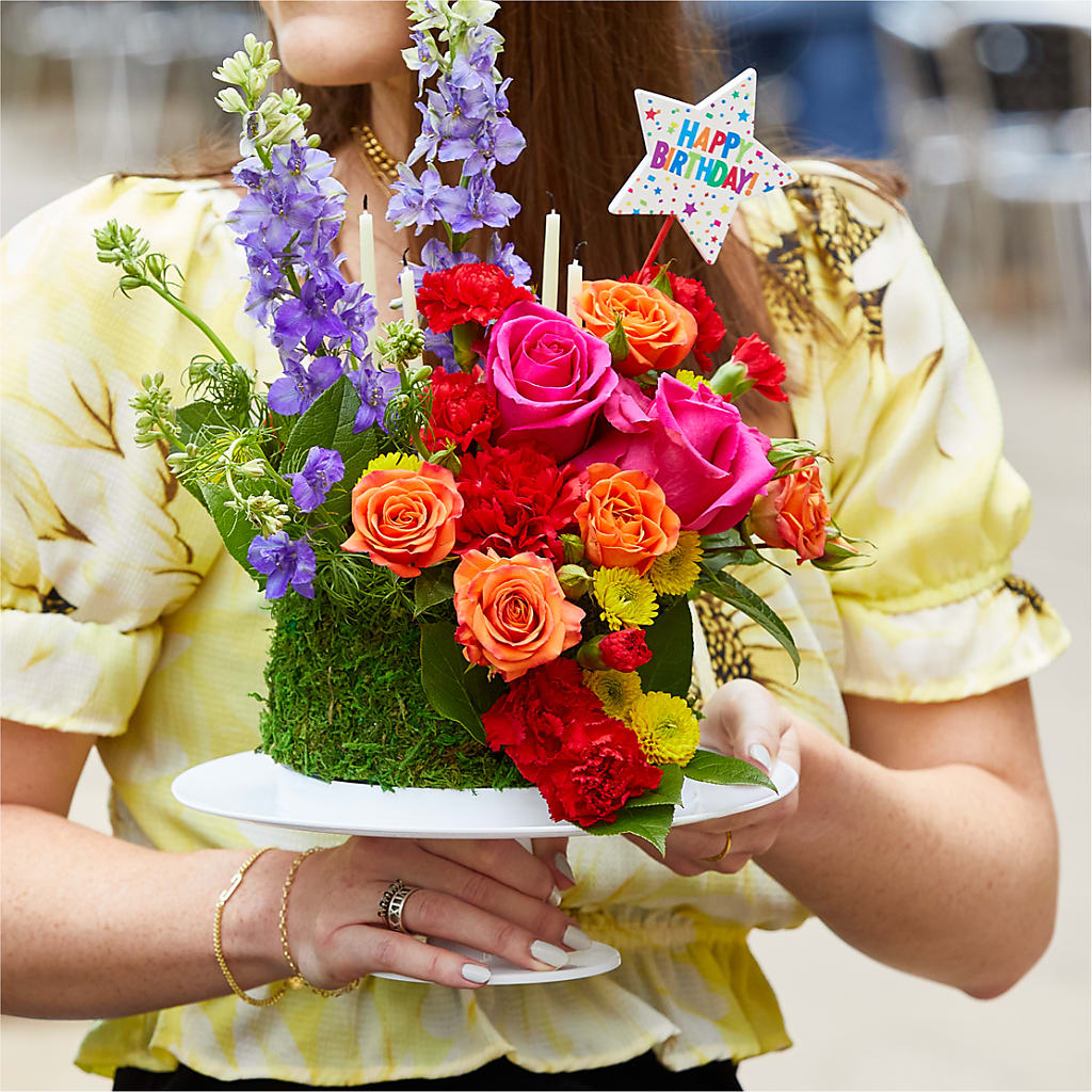 Best Year Yet Floral Cake –  Lighthouse Florist And Custom Designs, Rochester NY