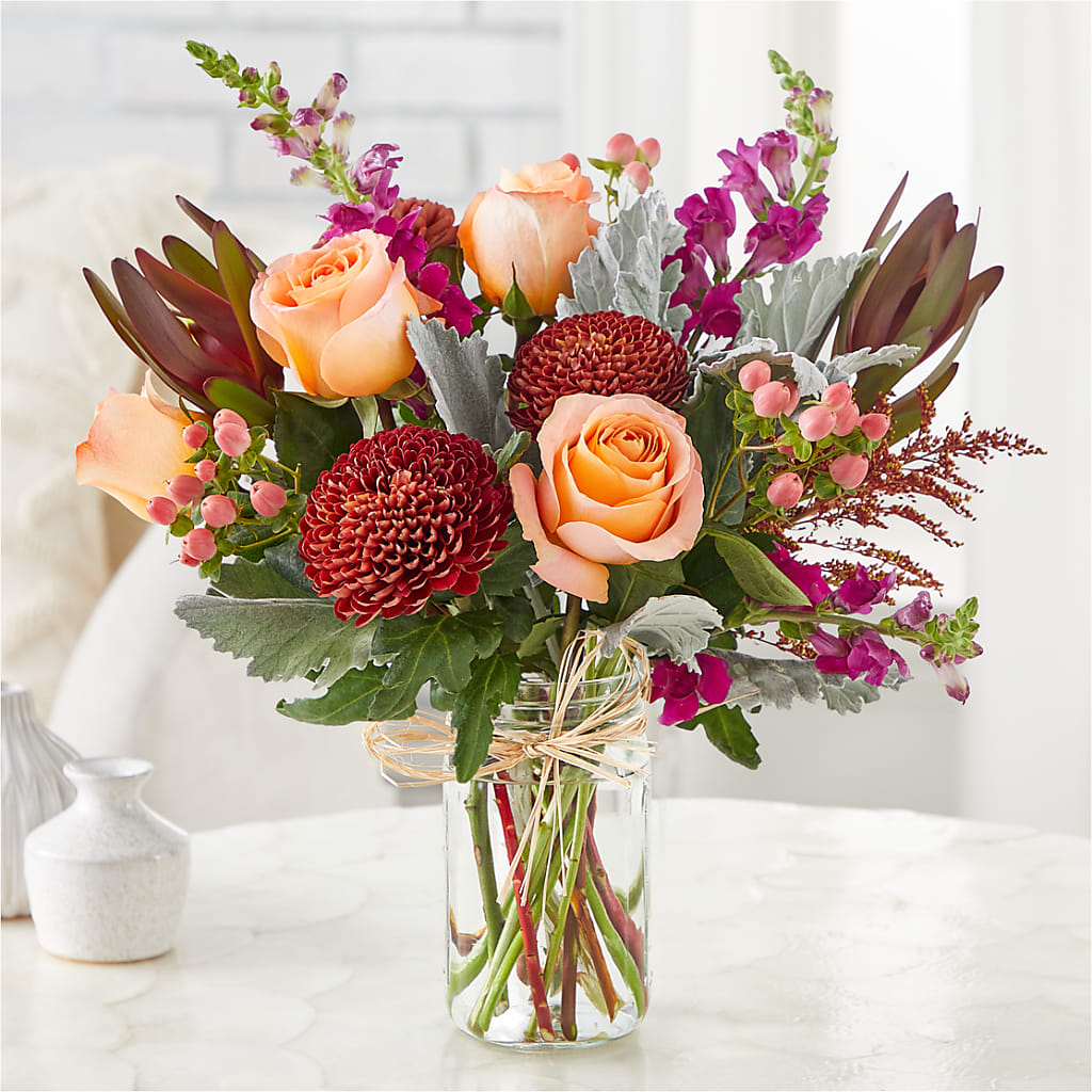 Moody Hues Bouquet –  Lighthouse Florist And Custom Designs, Rochester NY