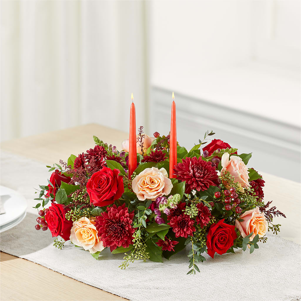 Most Thankful Centerpiece –  Lighthouse Florist And Custom Designs, Rochester NY
