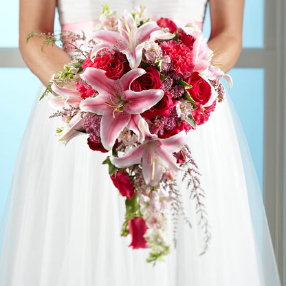 Lily & Rose Bouquet –  Lighthouse Florist And Custom Designs, Rochester NY